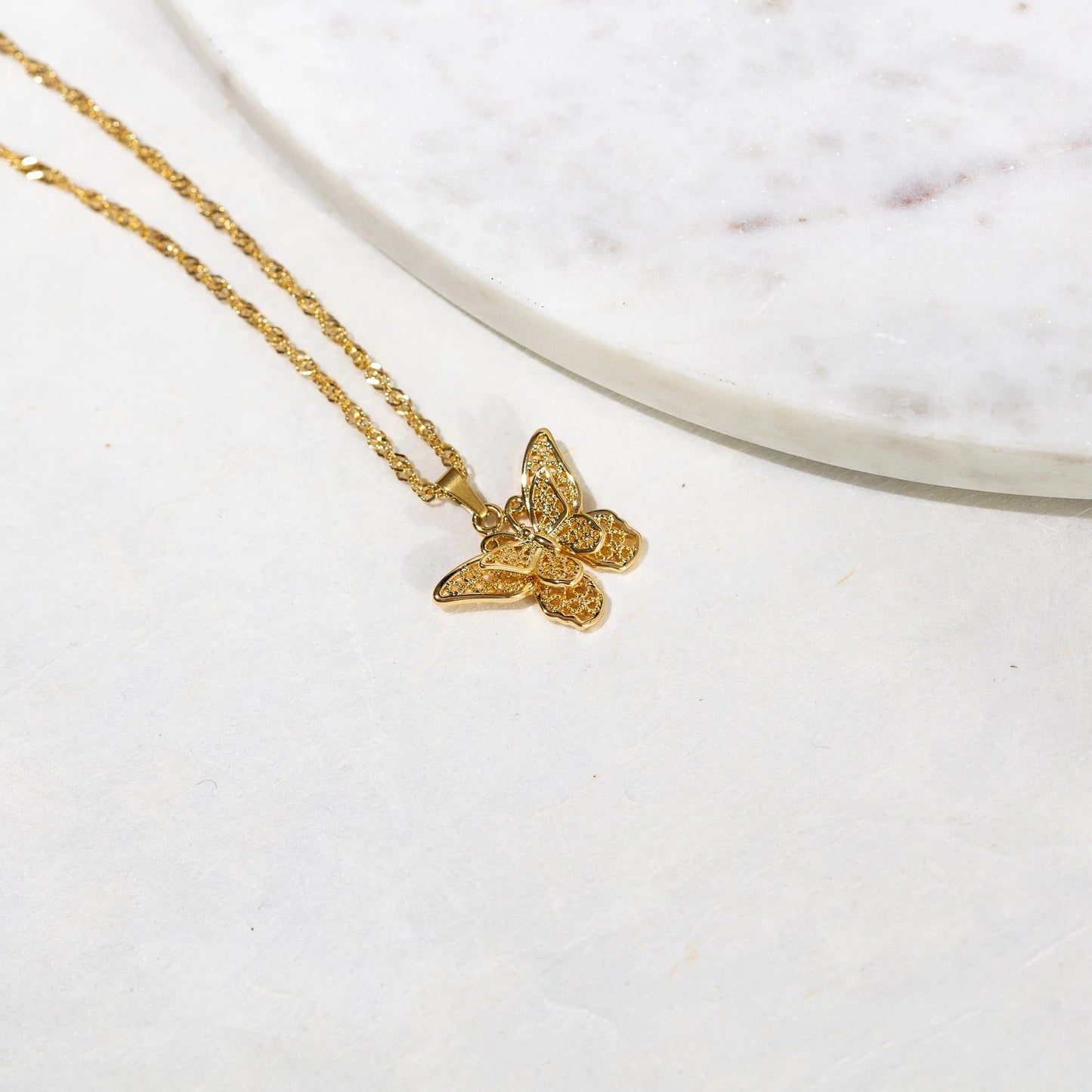 COLLAR DE MARIPOSA 🤩 INCLUYE CAJA DE REGALO 🎁