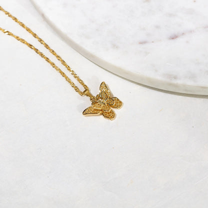 COLLAR DE MARIPOSA 🤩 INCLUYE CAJA DE REGALO 🎁