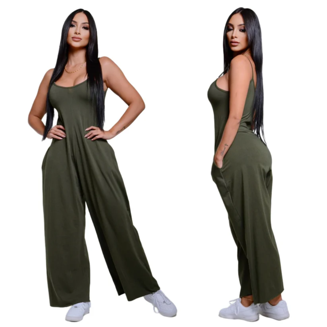 Enterizo largo piel de durazno – Luce elegante 💃 | TALLA ÚNICA ✔️