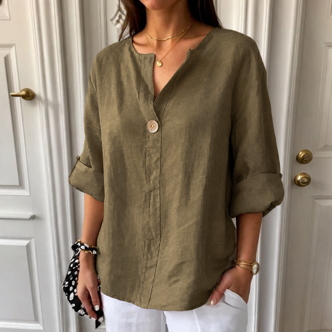 Camisa Lucienne Tela Premiun | Elegante, Fresca y No se Arruga