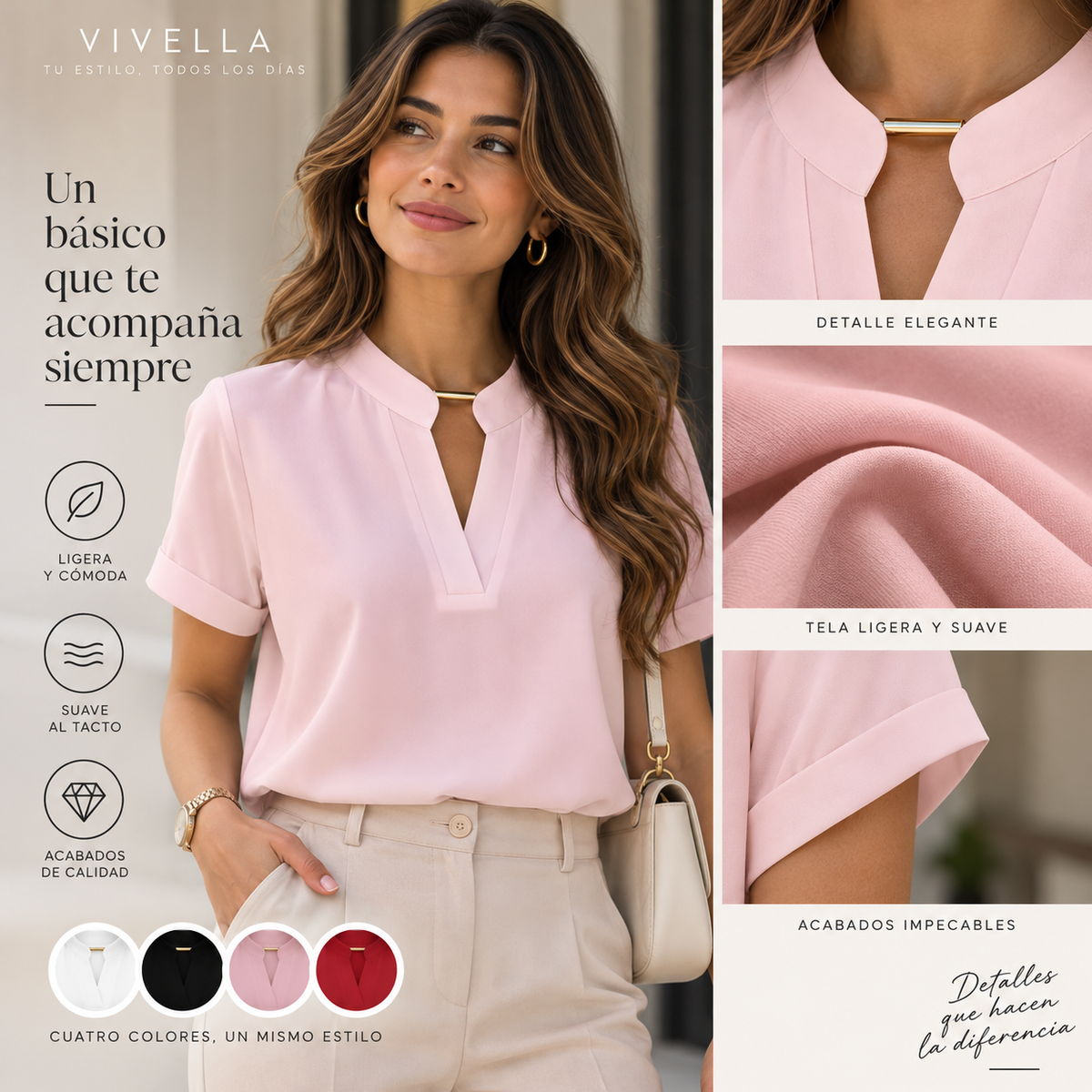 BLUSA SERENA  | ELEGANCIA QUE SE NOTA