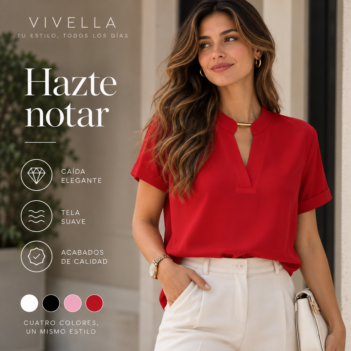 BLUSA SERENA  | ELEGANCIA QUE SE NOTA