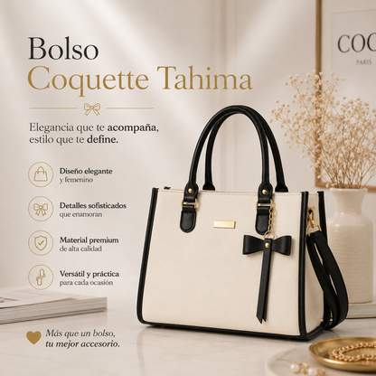 Bolso Coquette Tahima - orden y elegancia al instante