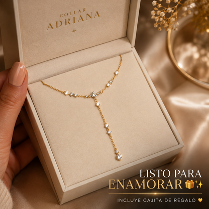✨ COLLAR ADRIANA | DISEÑO EN Y QUE BRILLA 💛