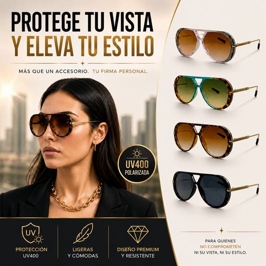 GAFAS DE SOL AVIADOR PANTERA | ELEVA TU ESTILO 😎