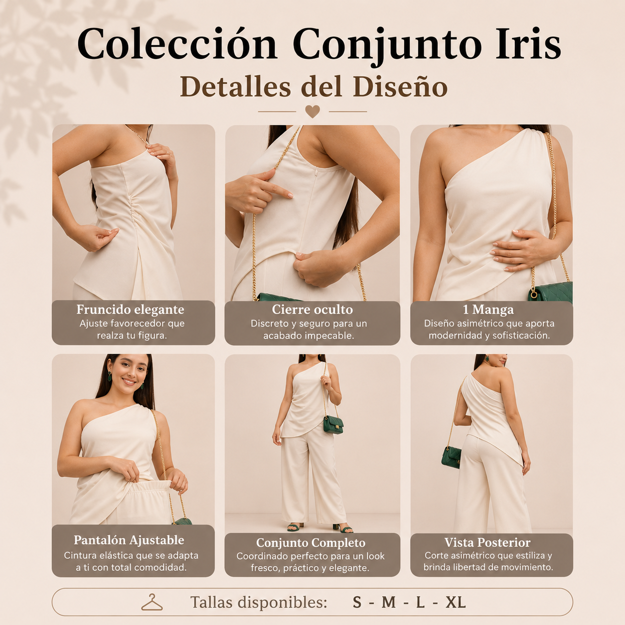 Conjunto Iris -  CASUAL Y ELEGANTE EN UNA SOLA PRENDA