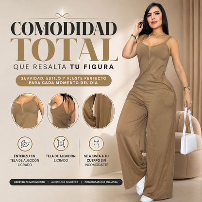 ENTERIZO EN ALGODÓN LICRADO | COMODIDAD QUE RESALTA TU FIGURA 💖