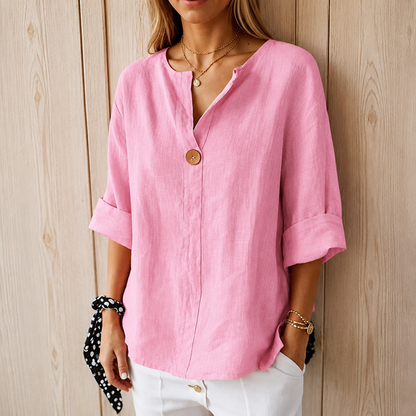 Camisa Lucienne Tela   Premium - Elegante, fresca y atemporal ✨